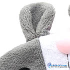 Маска для сну Silenta Кролик із гелевою вкладкою. Grey, фото 6