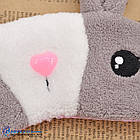 Маска для сну Silenta Кролик із гелевою вкладкою. Grey, фото 7