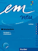 Em neu 2008 Brückenkurs Kursbuch + Arbeitsbuch Lektion 1-5 mit Arbeitsbuch AudioCD