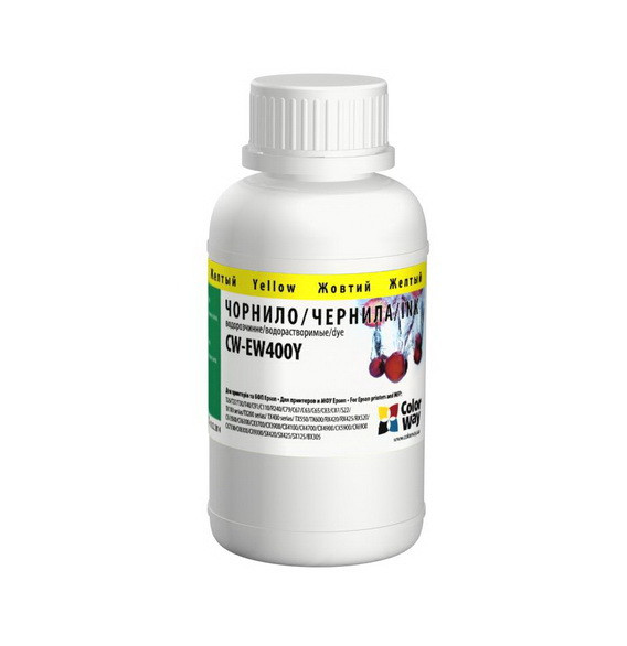 Чорнило CW Epson T26/C91 200мл Yellow EW400Y