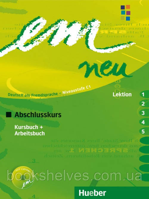 Em neu 2008 Abschlusskurs Kursbuch + Arbeitsbuch Lektion 1-5 mit Arbeitsbuch AudioCD, фото 1