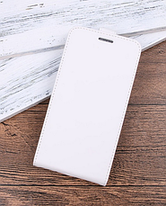 Шкіряний чохол фліп для Xiaomi Redmione 5 білий, фото 2