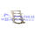 Прокладка ГБЦ FORD FIESTA/FUSION/FOCUS 2001-2012 (1.4 ZETEC-S) (1253984/3S4G6051AA/255040) ELRING, фото 3