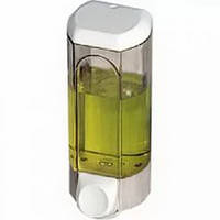 Дозатор жидкого мыла, пластик прозрачный 0,8л acqualba a56201