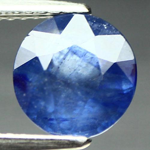 3.31 кт Природний синій сапфір круг 8.2х8.5 мм