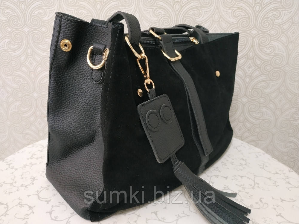 Жіночі замшеві сумки, фото 1