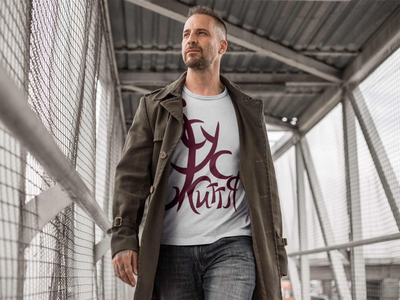 Чоловіча футболка "Ісус Життя", фото 1