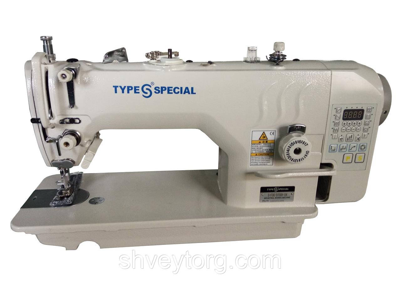 Прямострочная одноголкова автоматична швейна машина з автоматикою Type Special S-F08/9700H-D4