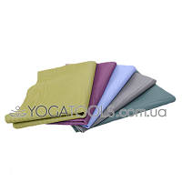 Professional Hatha yoga linen rubber mat, 183х61 см, 1,5 мм