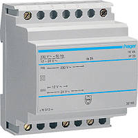 Трансформатор Hager ST313, 230В/24В, 230В/12В