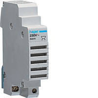 Зумер Hager SU215, 230 В, Хагер дзвінок модульний у щит, бокс