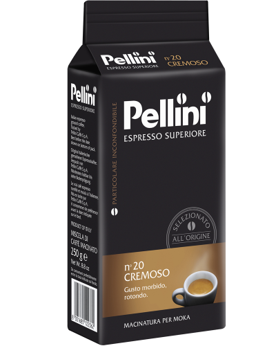 Кава мелена Pellini Espresso Superiore Cremoso Duo 250 г