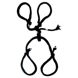 Fetish Fantasy Series Silk Rope Hogtie