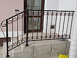 Ковані перила на ґанку арт. кп. 42, фото 4