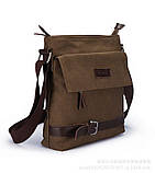 Чоловіча сумка muzee Yowind, вінтажна чоловіча сумка крос-боді, фото 5