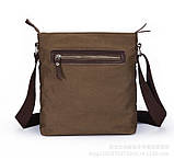 Чоловіча сумка muzee Yowind, вінтажна чоловіча сумка крос-боді, фото 6