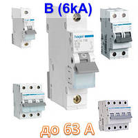 АВТОМАТ. ВИМ. 6-63A , В (6kA)