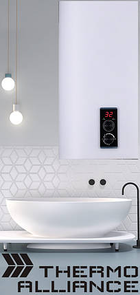 Водонагрівач Thermo Alliance плоский 50 л., СУХИЙ ТЕН (1200+800Вт), вертикальний DT50V20G(PD)-D, фото 1