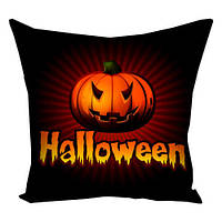 Подушка габардинова з принтом Halloween 50x50 (5P_HAL003)