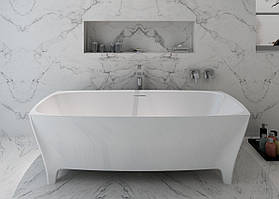 Ванна окремішня кам'яна Volle 12-22-178 біла
