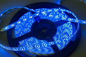 Dilux — Світлодіодна стрічка SMD 3528 60 LED/м, вологозахищена IP65, синя.
