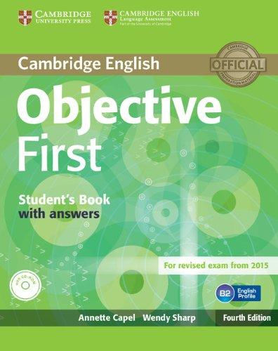 Objective First Fourth Edition student's Book with answers and CD-ROM