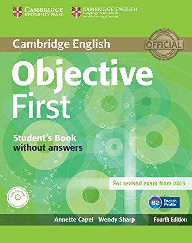 Objective First Fourth Edition student's Book without answers with CD-ROM