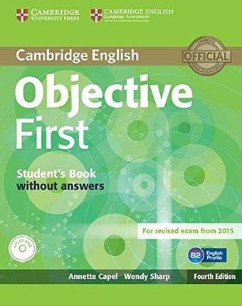 Objective First Fourth Edition student's Book without answers with CD-ROM, фото 1