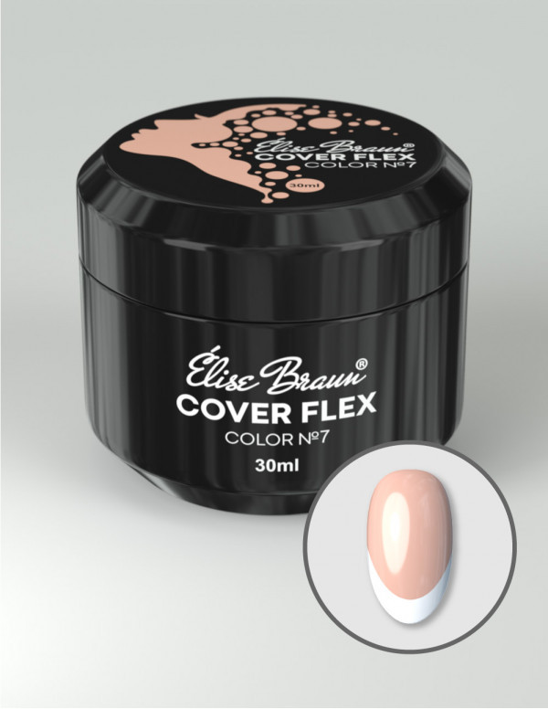 Elise Braun Cover Flex Base No 7 (30 мл), фото 1