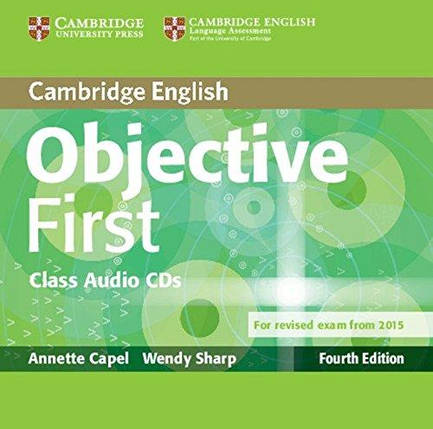Objective First Fourth Edition Class Audio CDs, фото 1