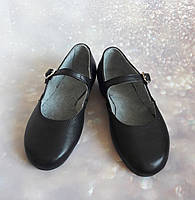 Туфлі для народних танців дитячі каблук 1 см, фото 3