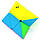 QiYi Pyramorphix 2x2 stickerless | Піраморфікс (Пірамідка) 2х2 без наліпок, фото 6