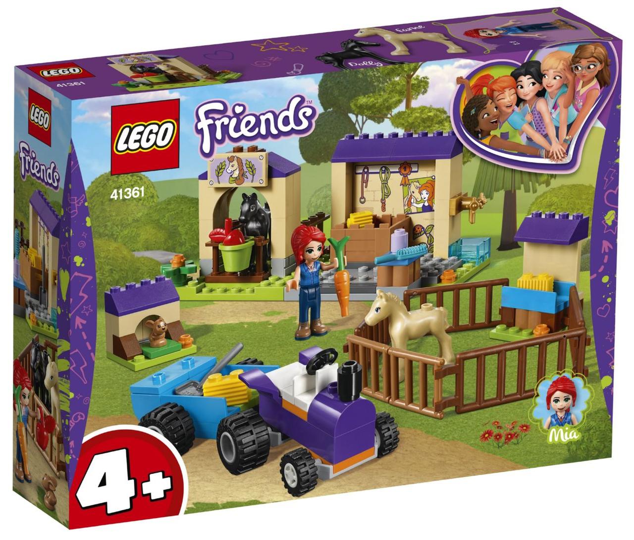 Lego Friends Стайня для лошат Мії 41361