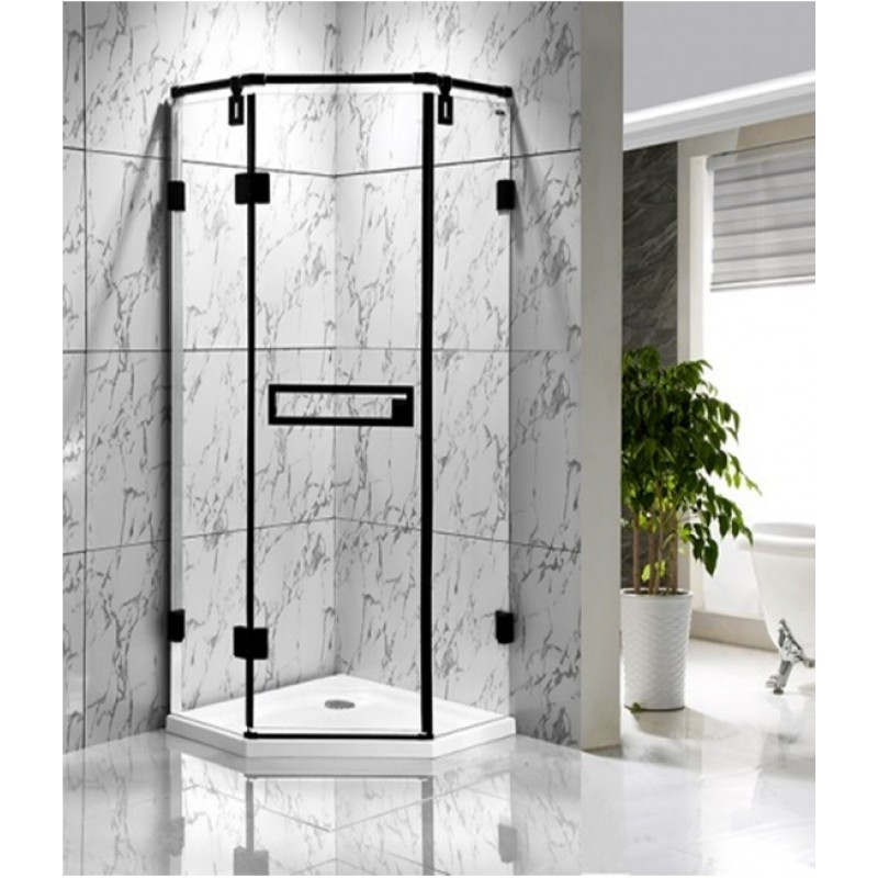 Душова кабіна 90х90 VERONIS KN-10-90 black