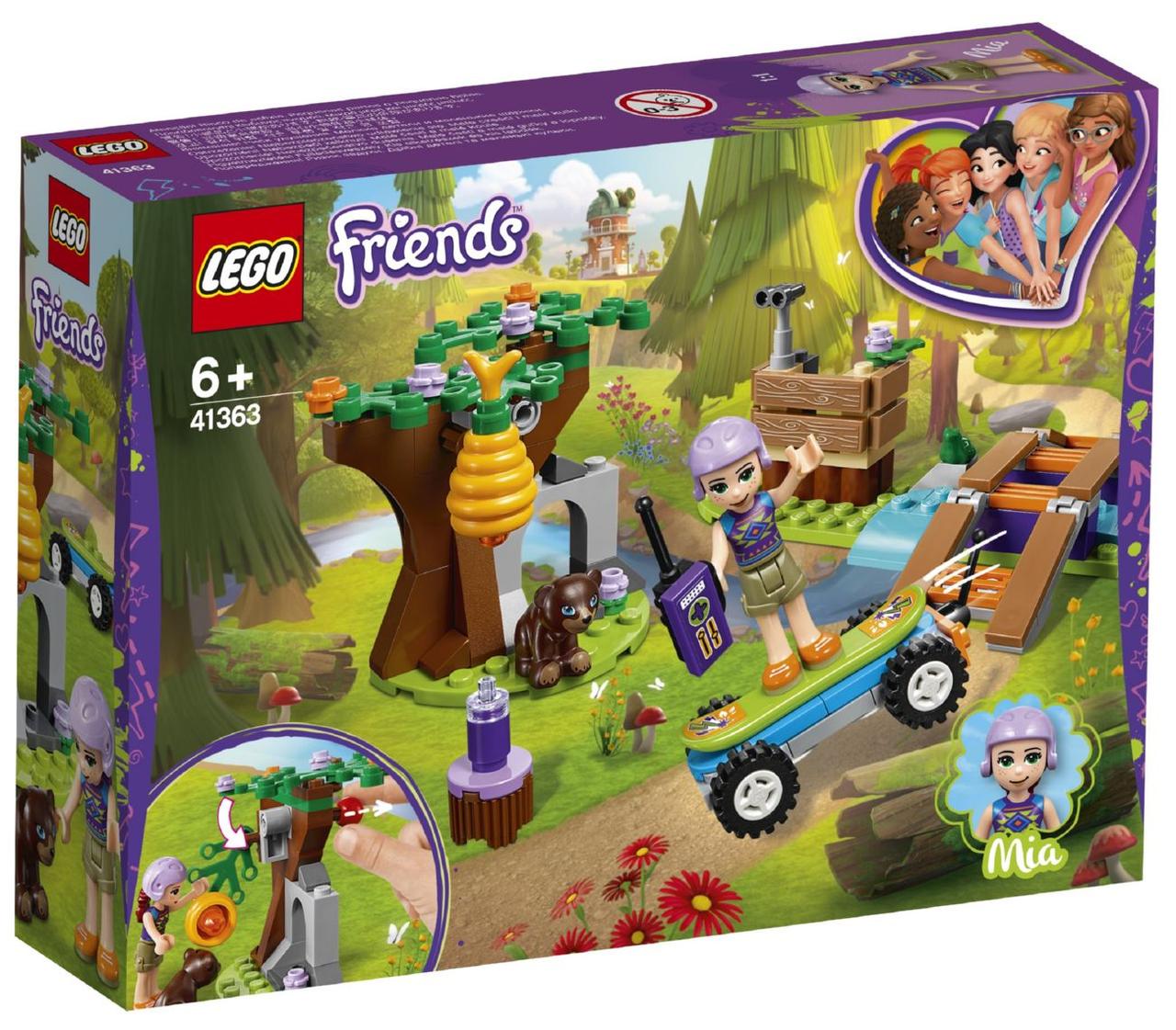 Lego Friends Пригоди Мії в лісі 41363
