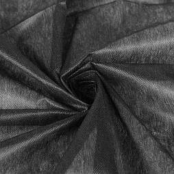 Флізелін клейовий Чорний 90 см