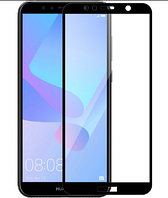 Защитное черное стекло 2.5D Full Glue Huawei Y6 (2018)/Y6 Prime (2018)