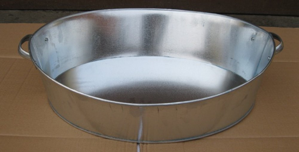 Таз оцинкований 27 л