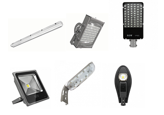 Світлодіодні вуличні світильники