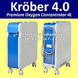 Концентратор кисню Kröber 4.0 Premium Oxygen Concentrator 4L, фото 2