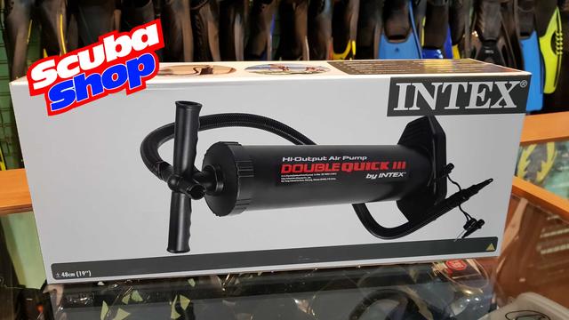 Насос ручний високошвидкісний Intex 68615 Hi-Output Hand Pump (довжина 48 см)