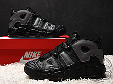 Чоловічі кросівки Nike Air More Uptempo Hidden Reflective Black Wolf Grey 922845-001, фото 4