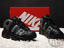 Чоловічі кросівки Nike Air More Uptempo Hidden Reflective Black Wolf Grey 922845-001, фото 6