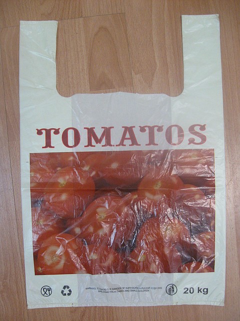 Пакет "Майка" з друком TOMATOS