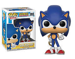 Фігурка Funko Pop Їжак Соник з кільцем Games Sonic The Hedgehog 10см SH 283