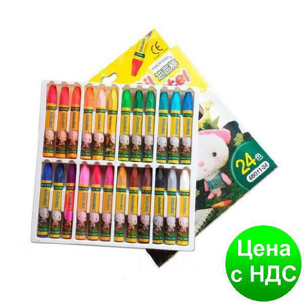 Крейда масляний (24 кол.) Aihao "Oil Pastel"