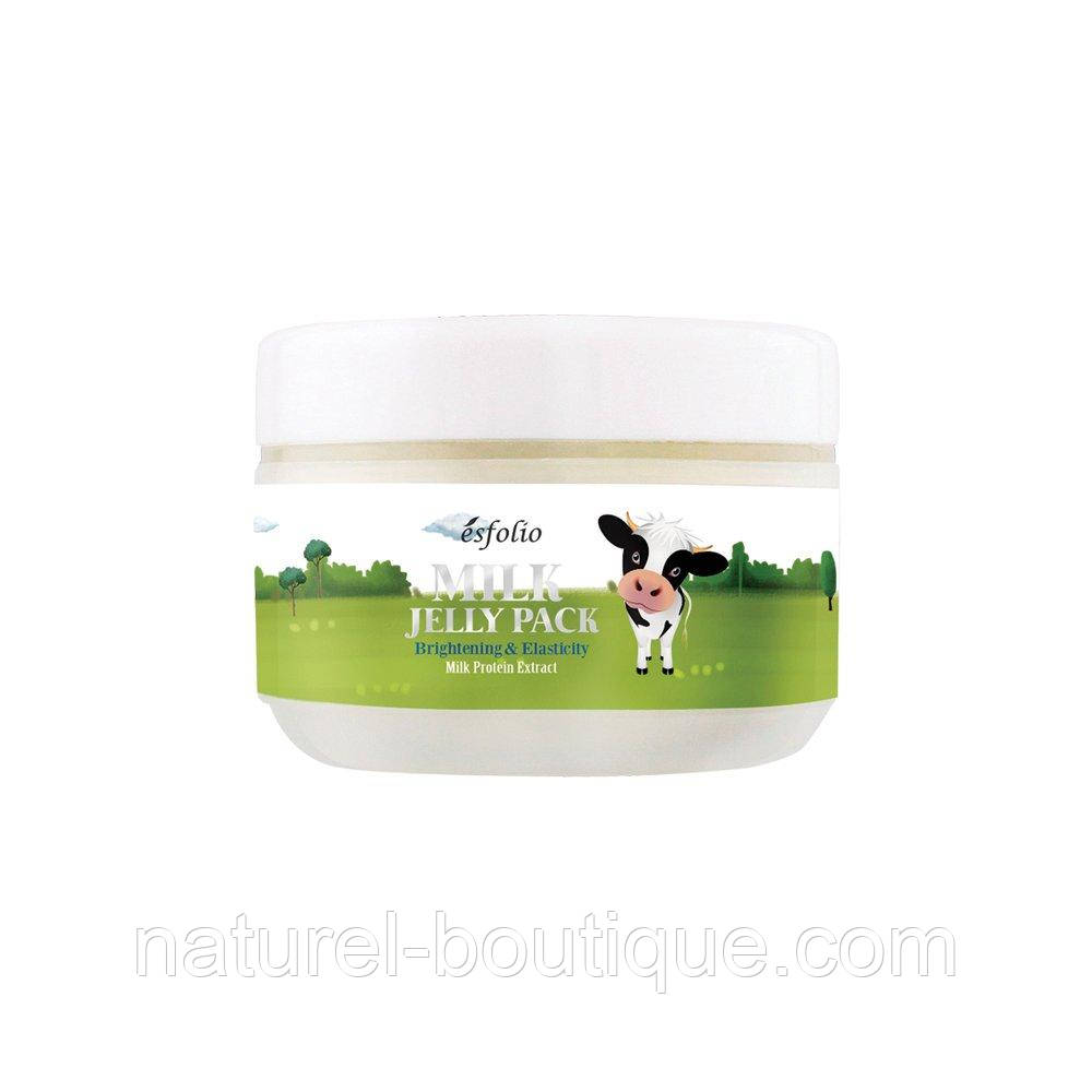 Гель-маска для обличчя Esfolio Milk Shape Memory Jelly Pack
молочна нічна