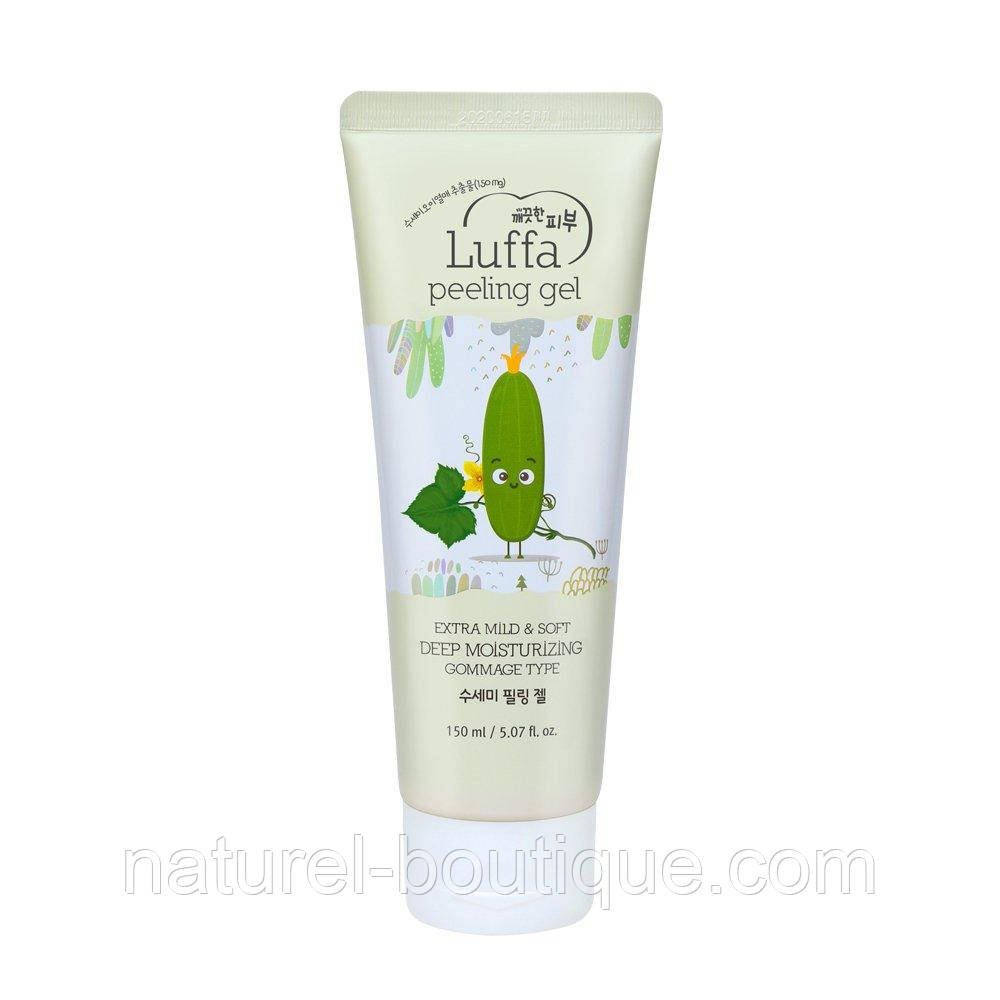 Гель-пілінг для обличчя Esfolio Luffa Peeling Gel з люфою