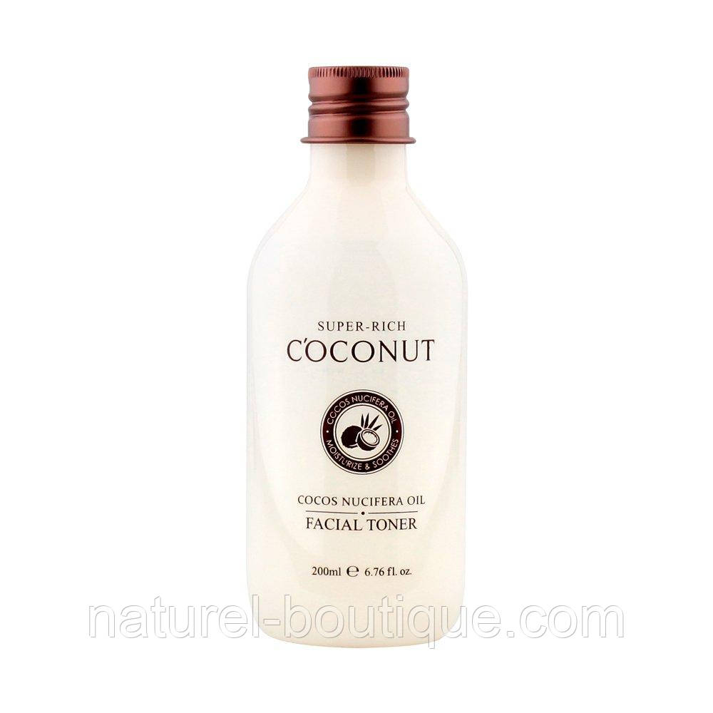 Тонер для обличчя Esfolio Super-Rich Coconut Facial Toner з екстрактом
кокоса