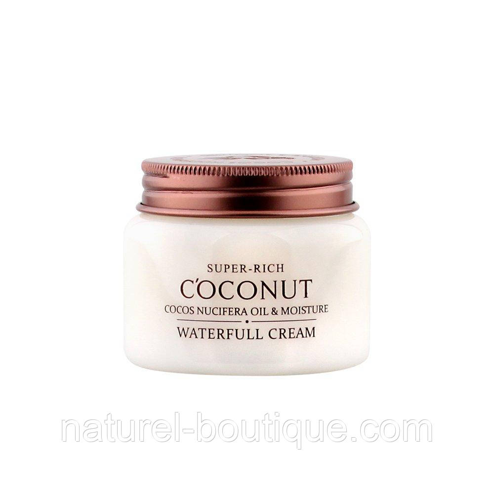 Крем для обличчя Esfolio Super-Rich Coconut Waterfull Cream на
водній основі з екстрактом кокоса